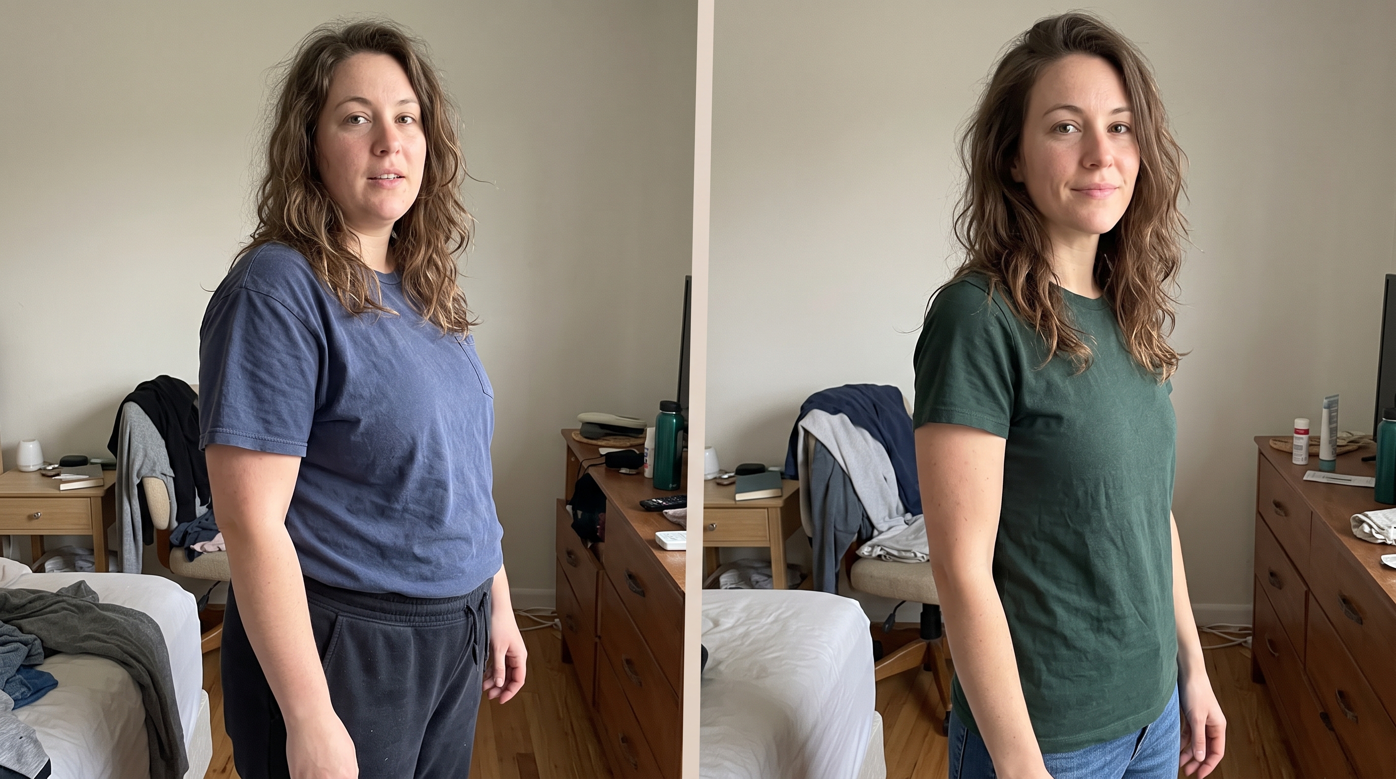 Before and after - real result