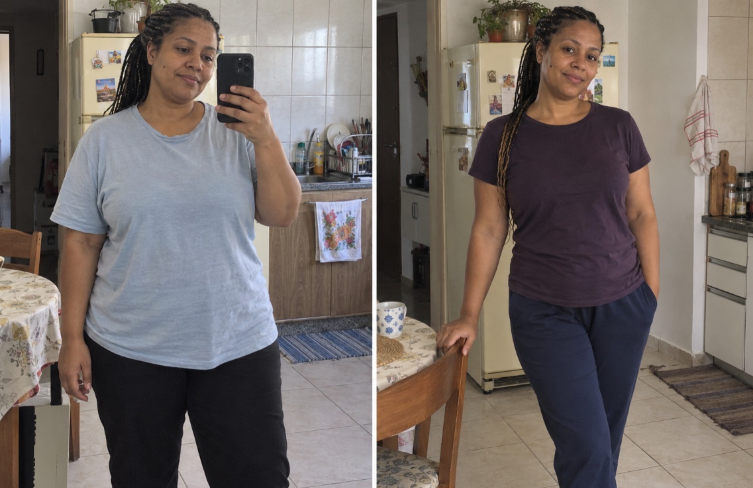 Before and after - Emma