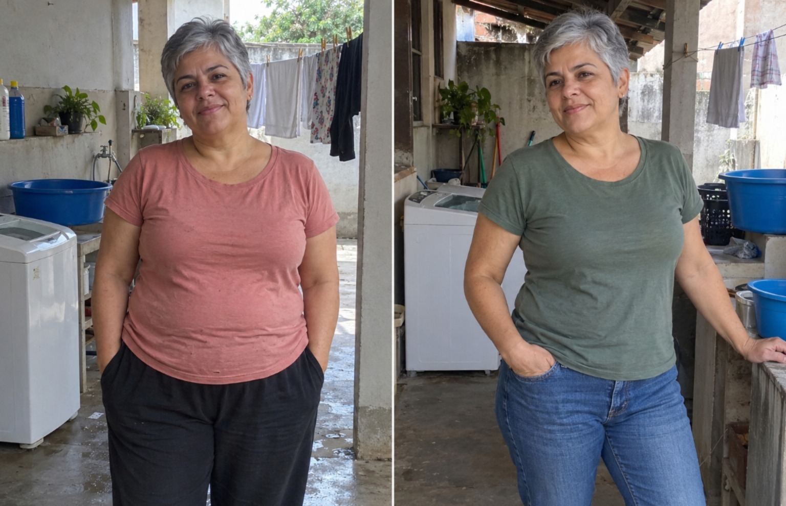 Before and after - Charlotte